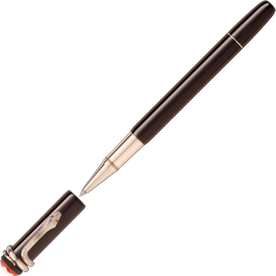 MONTBLANC Heritage Rouge&Noir rollertoll, barna, díszdobozban