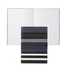 HUGO BOSS Storyline Stripes Blue jegyzet A5