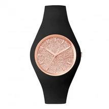 Ice Watch Glitter fekete/rose gold karóra