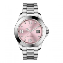 Ice Watch steel Classic Light pink SR Stones karóra