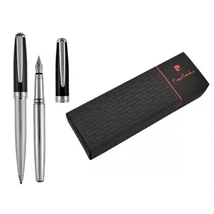 PIERRE CARDIN Christophe fekete/chrome tollkészlet