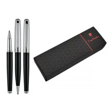 PIERRE CARDIN Didier fekete/chrome tollkészlet